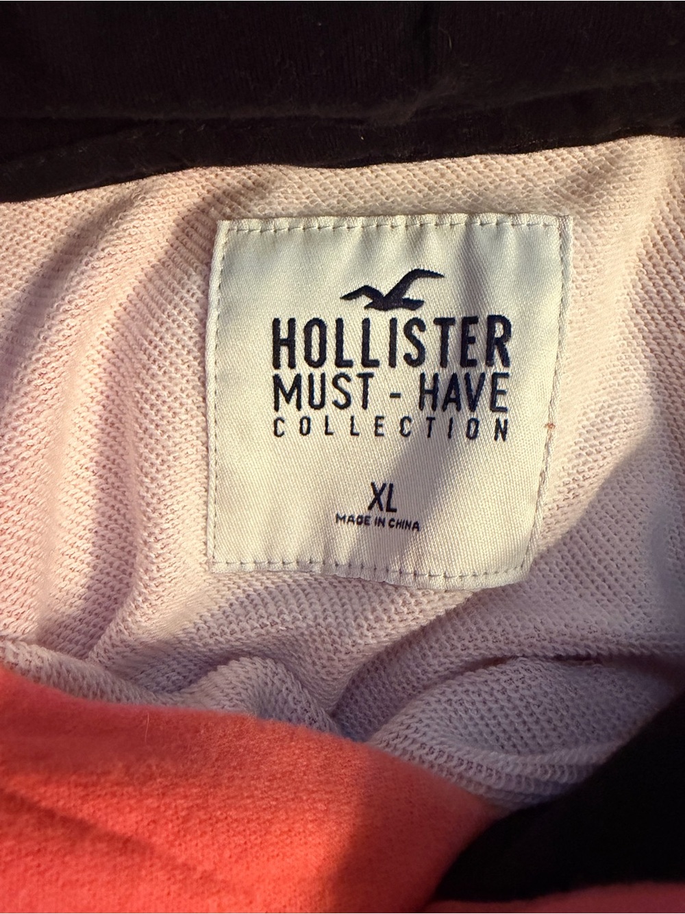 Hollister Oversized Pastel Tie Dye Hoodie XL Cozy Sweatshirt - Picture 4 of 5
